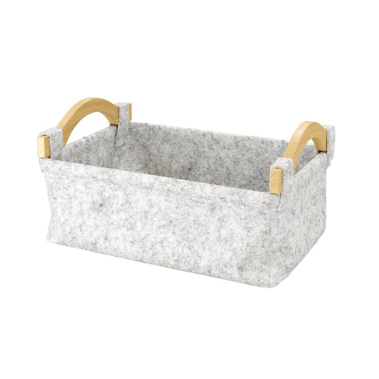 Корзина для белья Wasserkraft Aula WB-110-L черный, коричневый