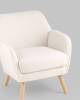 Кресло Stool Group Ричи QH-8298K 1859-01 white белый, тедди фото 9