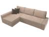 Диван угловой Лига диванов Версаль 105815L Бежевый Левый фото 5