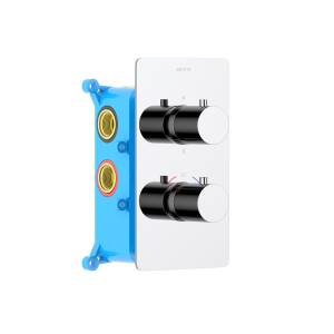 Смеситель для ванны Aquatek Европа AQ1393CR 3 режима, внешняя и скрытая часть, хром