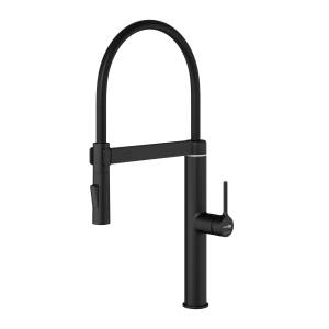 Смеситель для кухни Wasserkraft A8867 сенсорный, с гибким изливом, черный