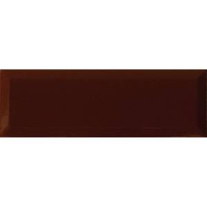 Керамическая плитка Monopole Gourmet/Romantic Brillo Bisel Marron 10x30