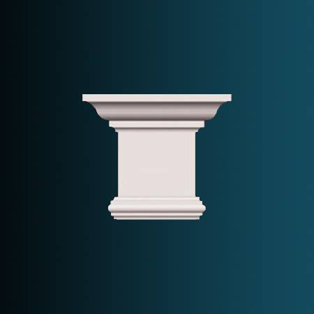 Капитель пилястры Перфект D3528 33.4x17.2x29.3