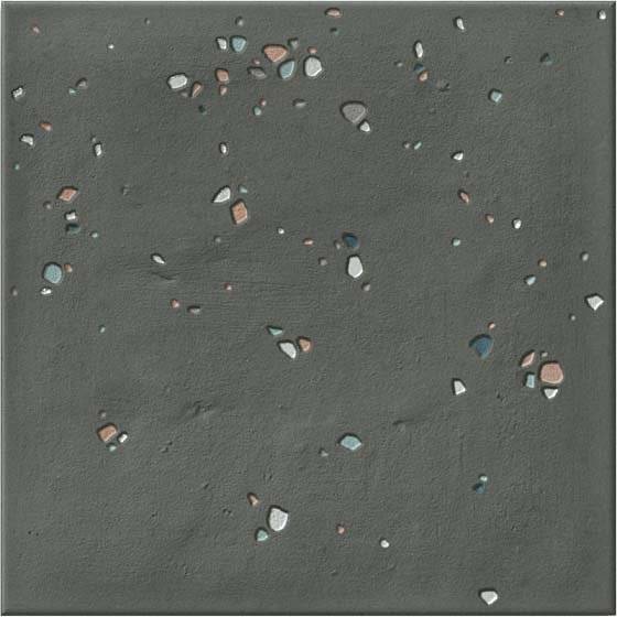 Керамогранит WOW Stardust 126394 Pebbles Nero 15x15
