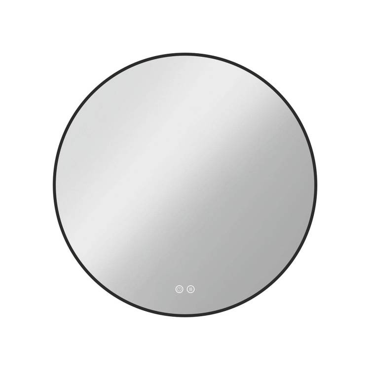 Зеркало Vincea VLM-3DE700B-2 700x700 с сенсорным выключателем и диммером, антизапотевание