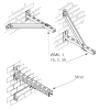 Подпорка для консоли Walraven BIS WM0, 1, 15, 2, 30 - 250 мм фото 2
