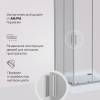 Душевой уголок Am.Pm Gem W90G-403-9090MT профиль хром матовый, стекло прозрачное, 90x90 фото 6