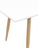 Стол обеденный Stool Group Стокгольм DT-1706-120 DUAL белый 120(160)x80x76 фото 4