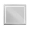 Зеркало BelBagno SPC-KRAFT-900-800-SENS-NERO с подсветкой и сенсорным выключателем, 80x90