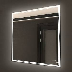 Зеркало с подсветкой и подогревом Art&Max Firenze 800x800" AM-Fir-800-800-DS-F-H