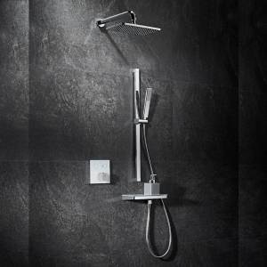 Душевой комплект Black&White U7766 хром