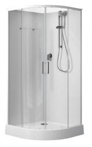 Душевая кабина Aquanet Passion EVO 281965 профиль белый, 1000х1000