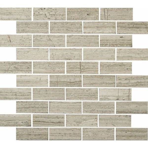 Мозаика Q-stones Камень QS-Br014-28x73H/10 30.5x30.5