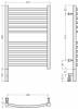 Полотенцесушитель электрический Сунержа Аркус 3.0 00-5704-6040 60x43 фото 4
