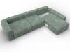 Диван угловой Лига Диванов Лига-066 131218 Зеленый фото 8