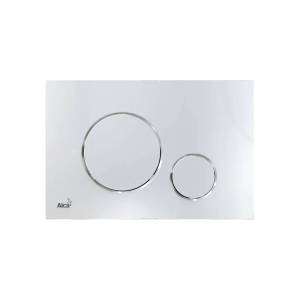 Кнопка смыва AlcaPlast THIN M671 хром глянцевый