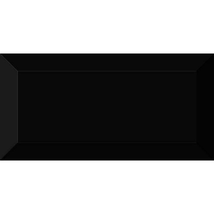 Керамогранит Vitra Miniworx K945305 Черный Глянцевый 10x20