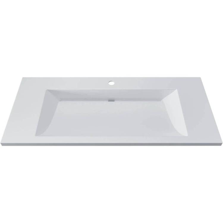 Раковина Uperwood Infinity 45383433000 100 см, белая глянцевая