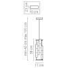 Подвесная люстра Lightstar Limpio 722030 фото 3