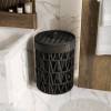 Корзина для белья Wasserkraft Mosel WB-460-L черный фото 2