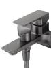 Смеситель для ванны Wonzon & Woghand WW-88639003A-BGM с душем, темный графит фото 5