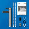 Смеситель для раковины Dorff Logic D3002102SS фото 7