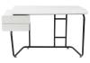 Компьютерный стол Woodville Desk 11838 Черный / Белый фото 4