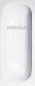 Стальная ванна ВИЗ Reimar R-76901 белая орхидея, 170x70
