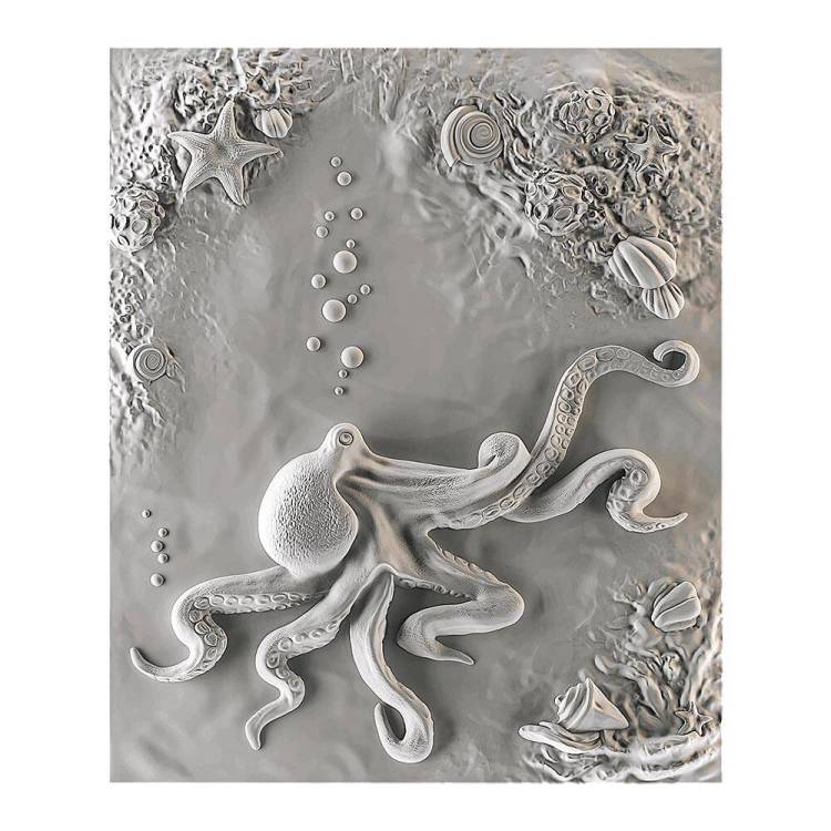 Барельеф Deco Line B-100 Kraken