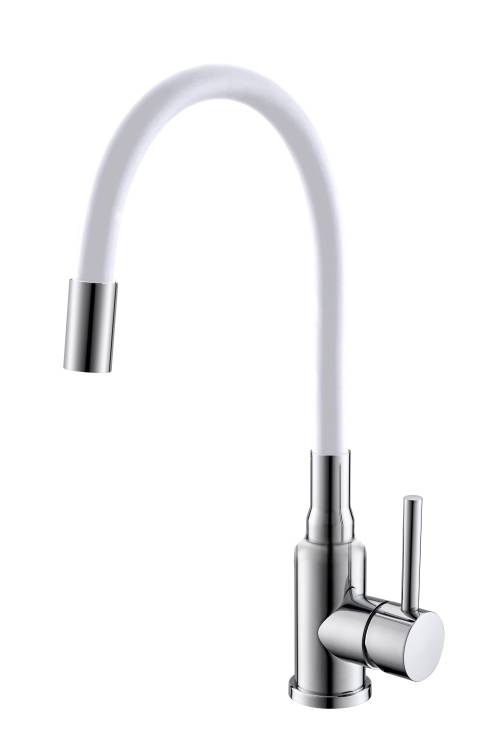Смеситель для кухни Alveus Flexa 1147019 White Sat