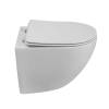 Унитаз подвесной BelBagno Amanda BB051CH-TOR-FC/BB051SC безободковый, сиденье микролифт фото 4