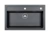 Мойка кухонная Alveus Granital Atrox 40 1140447 Carbon - G91 с сифоном, 79x50