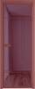 Межкомнатная дверь Profil Doors 4 AX цвет профиля Красный антрацит, стекло безопасное 6 мм фиолетовое шпион 600x2000