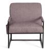 Кресло Tetchair Charli lux 24904 VT shape wood rose, велюр, букле фото 5