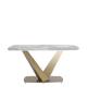 Стол обеденный Stool Group Аврора DF0093DT 160 DUAL керамика светлая 160x90x76 фото 5