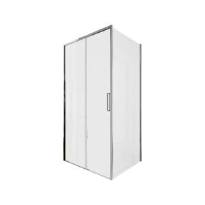 Душевой уголок Aquanet Pleasure Evo AE65-100x90-CT профиль хром, прозрачное стекло