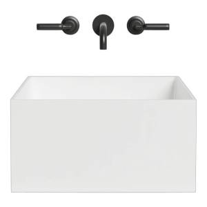 Раковина Salini Armonia 130512G 45 см, белая глянцевая