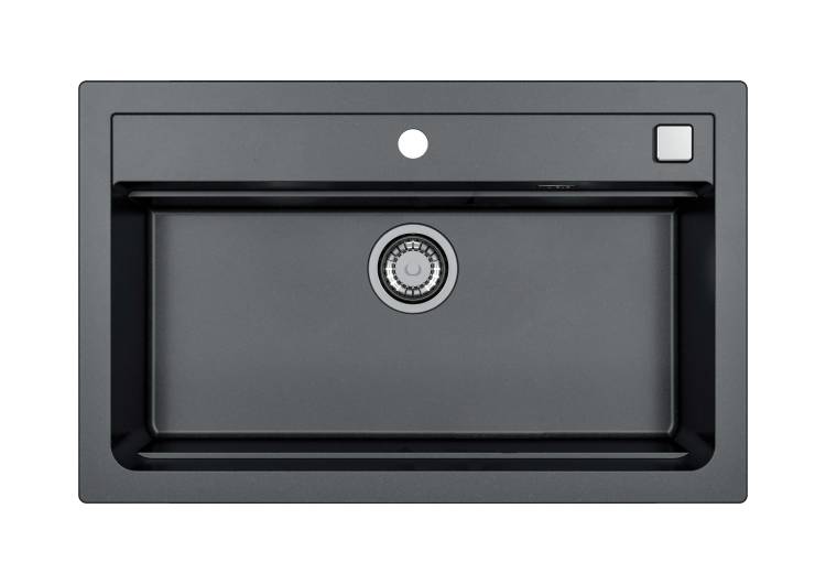 Мойка кухонная Alveus Granital Atrox 40 1140447 Carbon - G91 с сифоном, 79x50