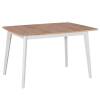 Стол Bradex Home Oslo RF 0336 дуб навара, белый 120(160)x80x76