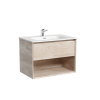 Тумба под раковину Sancos Marmi 1.0 MR1.070EG Дуб галифакс натуральный, 69x44.5x52