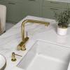 Смеситель для кухни Wasserkraft A8977 под фильтр с выдвижной лейкой, глянцевое золото фото 3
