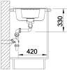 Мойка кухонная Blanco Zia 6 S 514742 белый фото 4