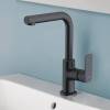 Смеситель для раковины Kludi Pure&Style 400243975 черный матовый фото 3
