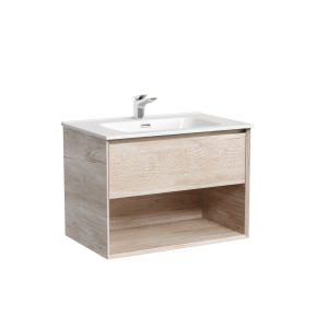 Тумба под раковину Sancos Marmi 1.0 MR1.070EG Дуб галифакс натуральный, 69x44.5x52