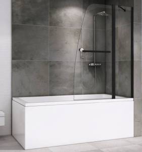 Шторка на ванну Abber Ewiges Wasser AG50100B Черный