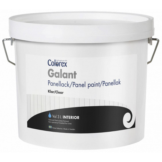 Лак для внутренних работ Colorex Galant 0.9 л