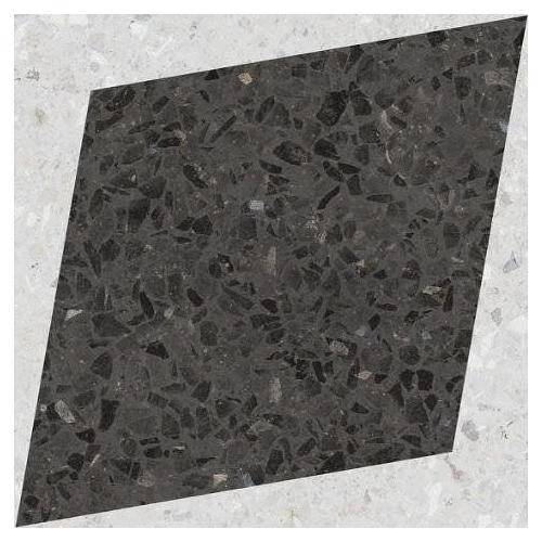 Декор WOW Drops 108807 Natural Rhombus Decor Graphite 18.5x18.5
