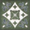 Декор Керлайф Smalto 924216 Decor 3 Verde 15x15