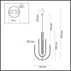 Подвесной светильник Odeon Light Memfi 6633/70L фото 3