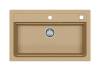 Мойка кухонная Alveus Granital Atrox 40 1140445 Beige - G55 с сифоном, 79x50